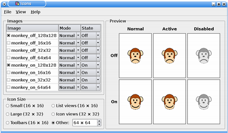 Screenshot of the Monkey Files