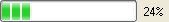 Screenshot of a Windows XP style progress bar